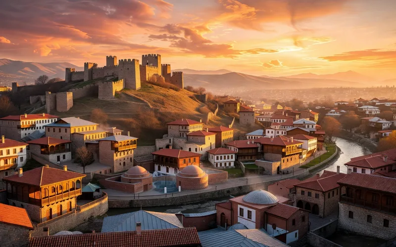 Tbilissi en G&eacute;orgie, vue panoramique