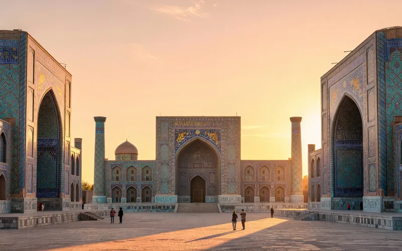 Samarcande en Ouzb&eacute;kistan, Registan
